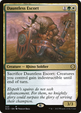 Acompanhante Destemido / Dauntless Escort - Magic: The Gathering - MoxLand